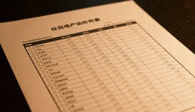市场分析报告中的房地产估价误区对比与选择